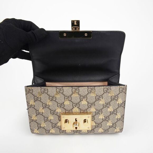 Paddle Lock Small Chain Shoulder Crossbody Bag - Picture 7 of 9